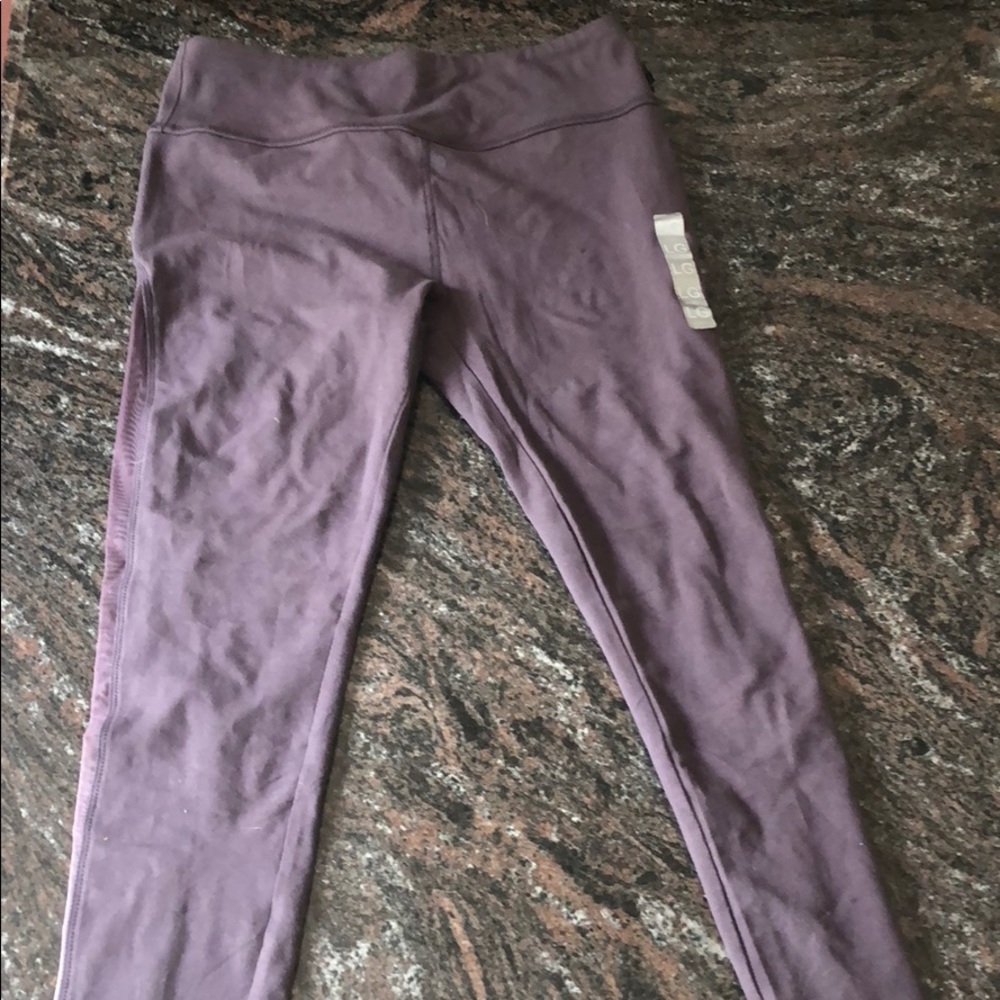 Forever 21 high waist legging w mesh sides